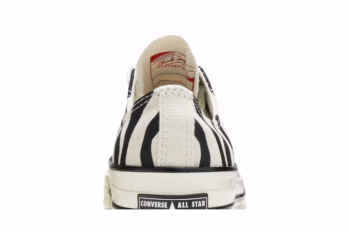 Converse Chuck 70 Low Archival Zebra Print, view 8