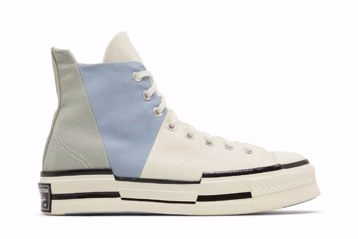 Converse Chuck 70 Plus High Material Mashup - Summit Sage Egret, view 2