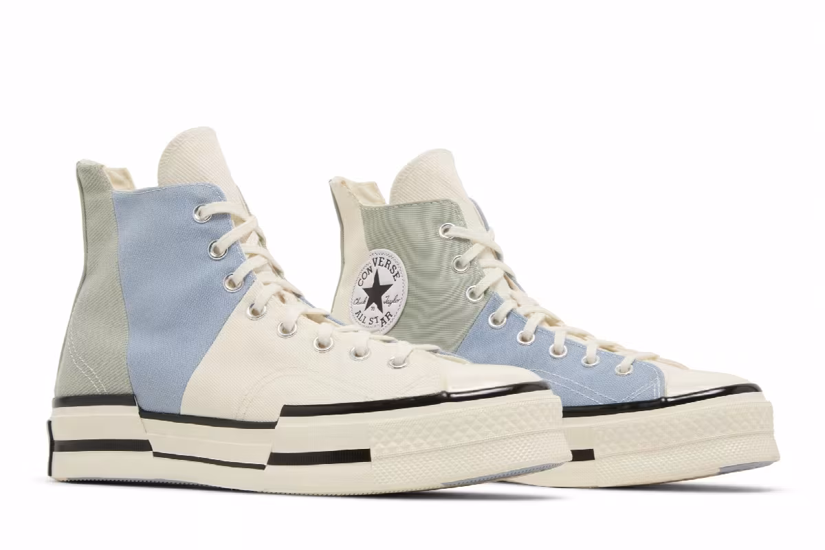 Converse Chuck 70 Plus High Material Mashup - Summit Sage Egret, view 9