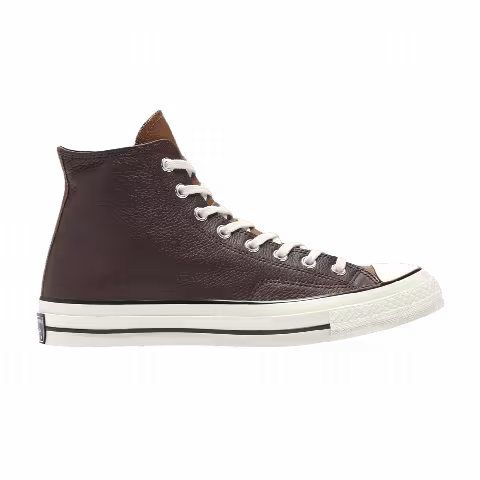 Converse Chuck 70 Leather High 'Colorblock - Dark Root Brown'