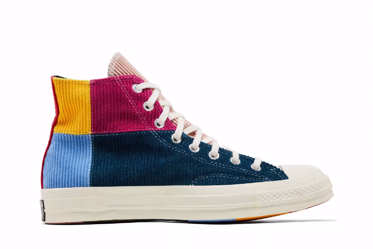 Offspring x Converse Chuck 70 Patchwork - Pink Corduroy, view 2