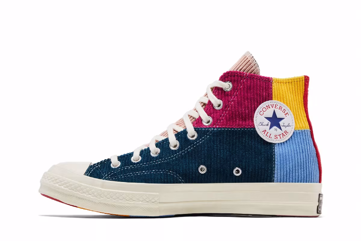 Offspring x Converse Chuck 70 Patchwork - Pink Corduroy, view 4