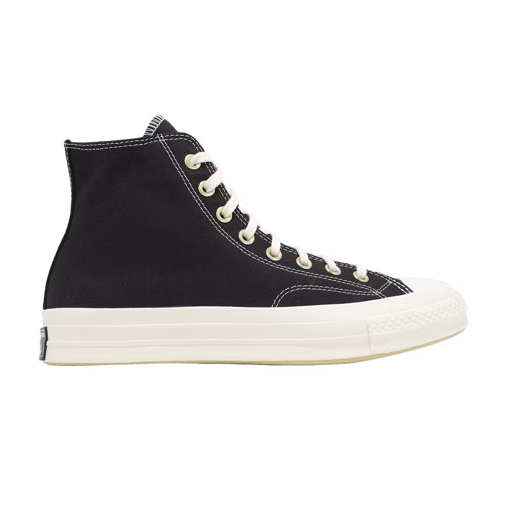 Converse Chuck 70 High Black Gold Star