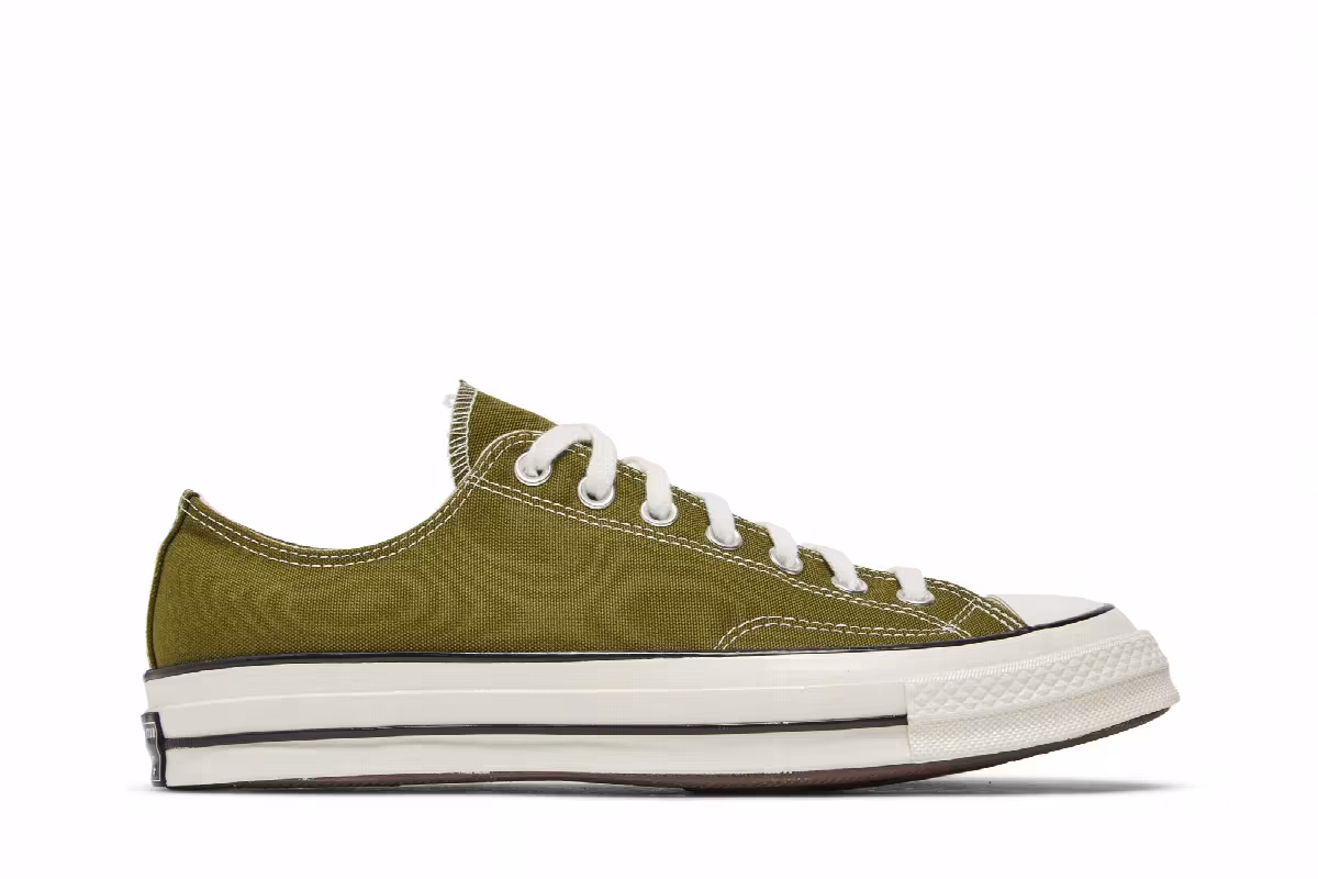 Converse Chuck 70 Low Dark Moss, view 2
