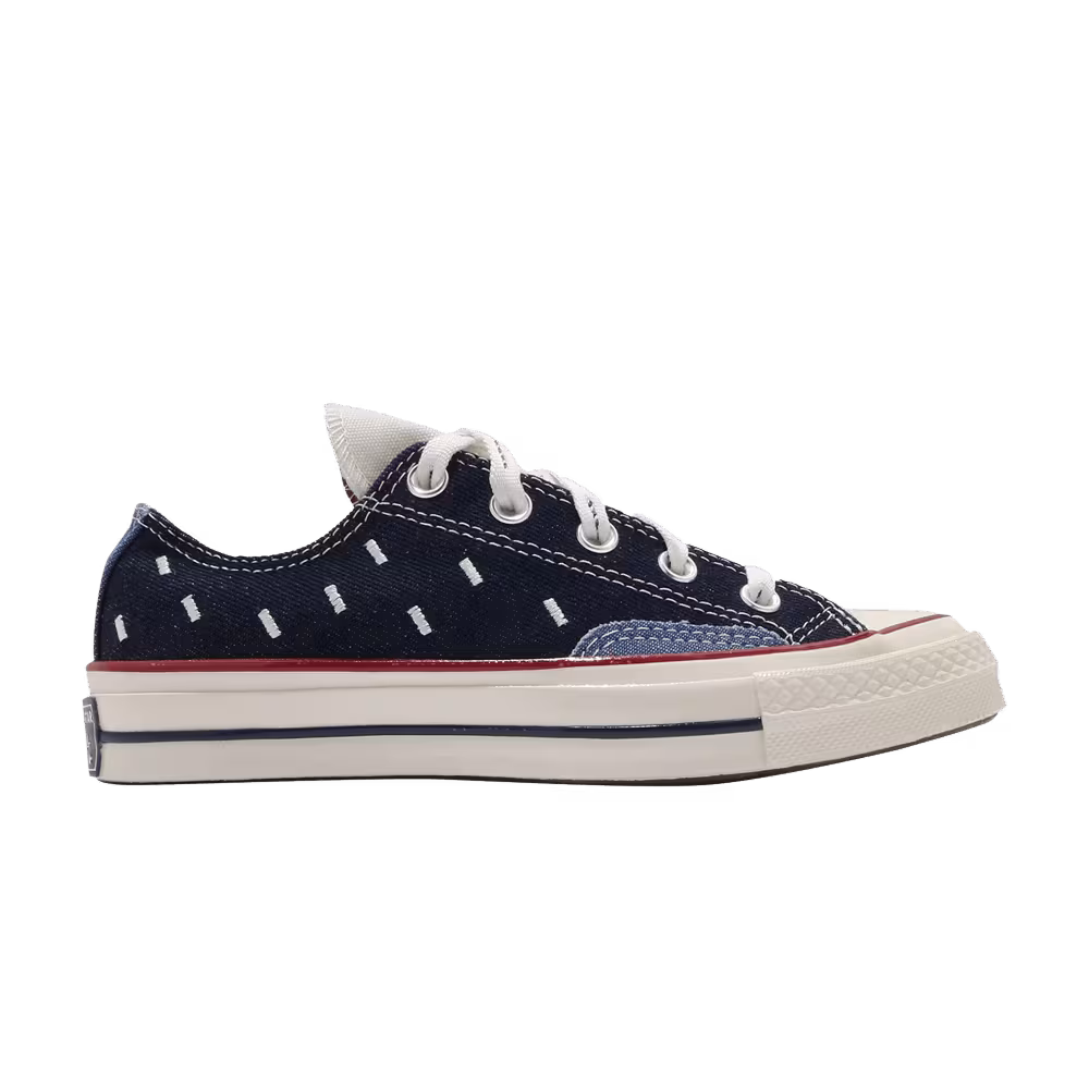 Converse Chuck 70 Low Indigo Boro - Midnight Navy