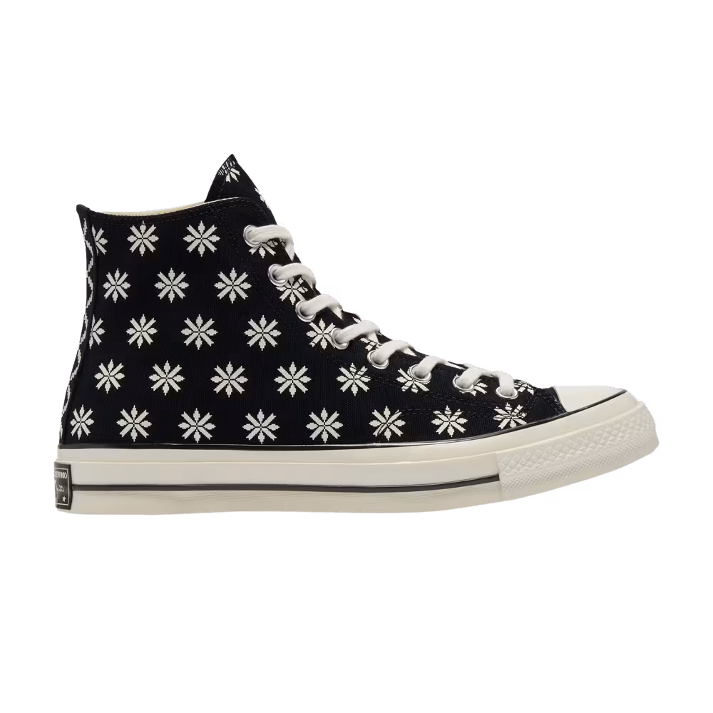 Converse Chuck 70 High Holiday Sweater - Black