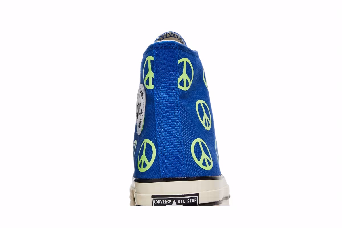 Converse Chuck 70 High Unleash Peace - Royal Ghost Green, view 8