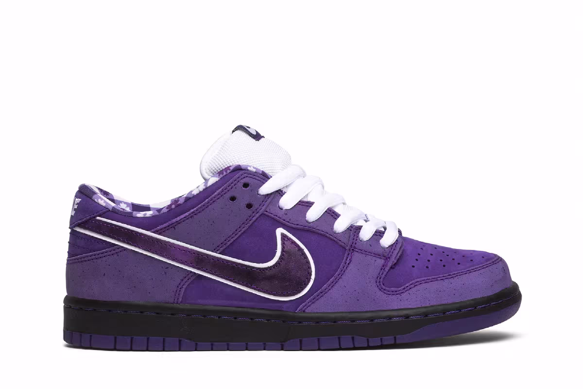 Concepts x Nike Dunk Low SB Purple Lobster, view 2