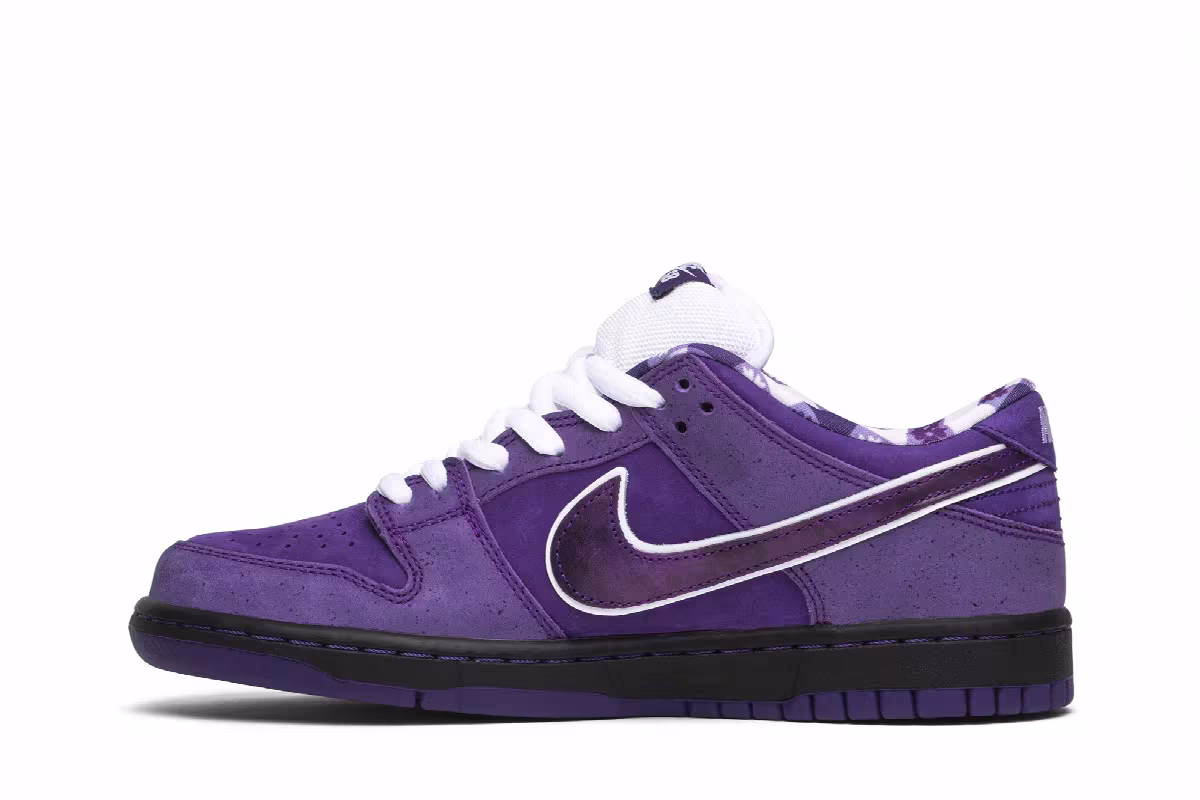 Concepts x Nike Dunk Low SB Purple Lobster, view 4