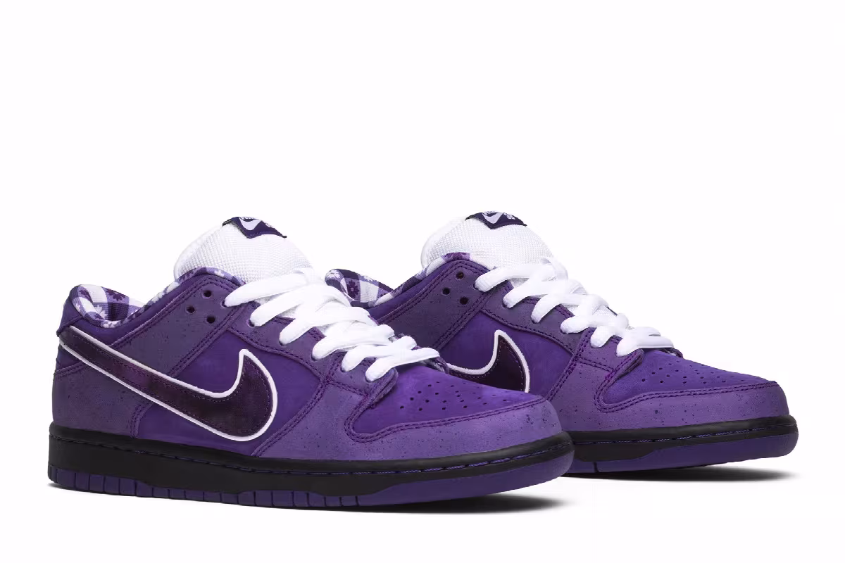 Concepts x Nike Dunk Low SB Purple Lobster, view 9