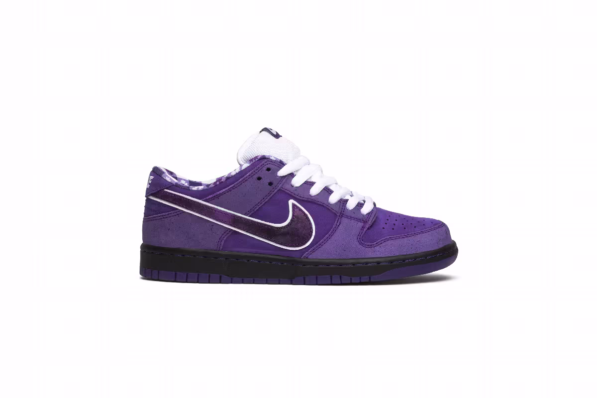 Concepts x Nike Dunk Low SB Purple Lobster, view 2
