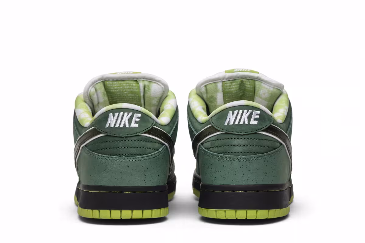 Concepts x Nike Dunk Low SB Green Lobster, view 7