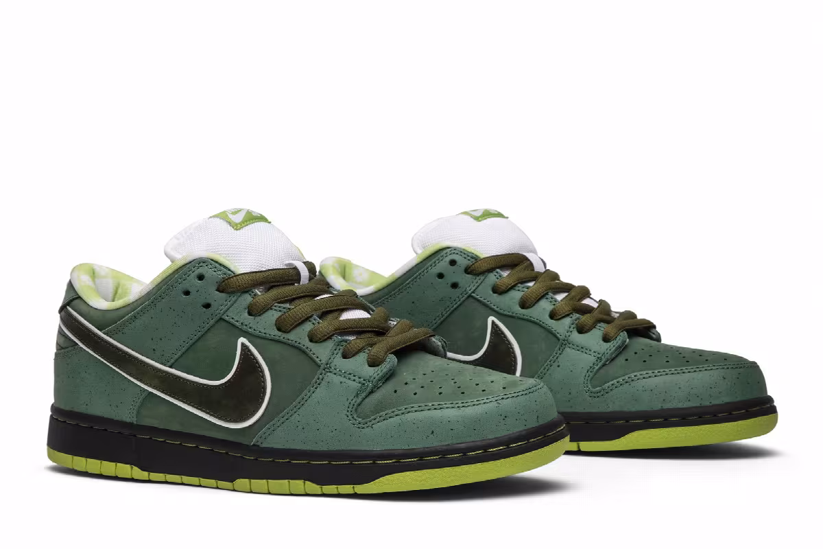 Concepts x Nike Dunk Low SB Green Lobster, view 9
