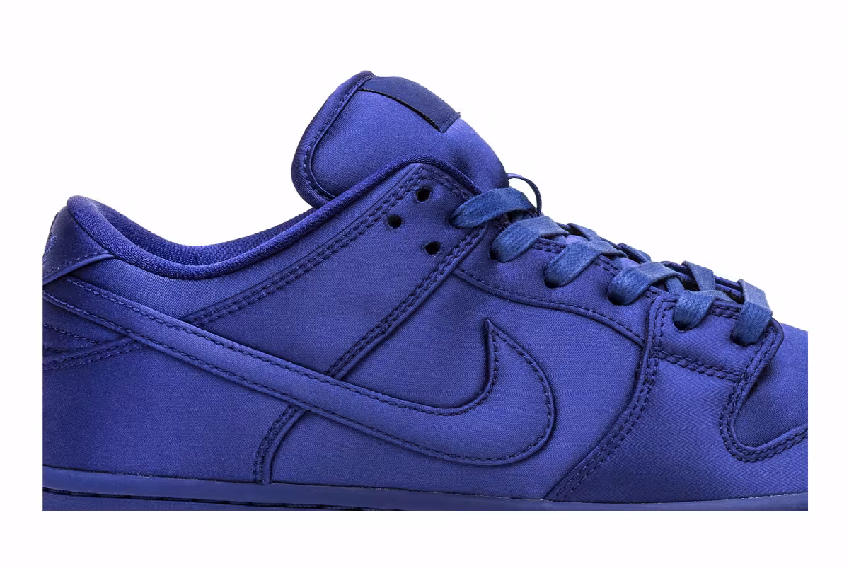 NBA x Nike Dunk Low SB Deep Royal Blue, view 3