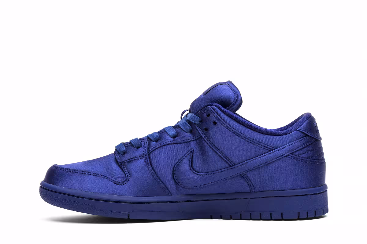 NBA x Nike Dunk Low SB Deep Royal Blue, view 4