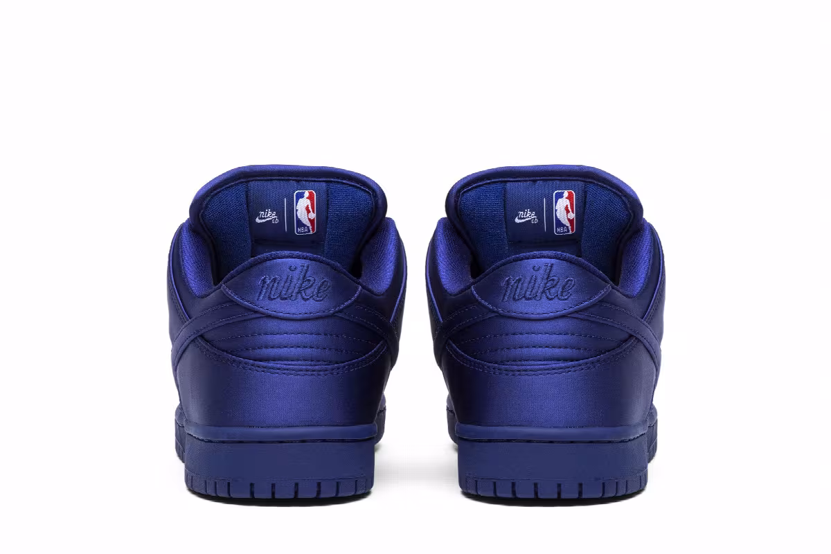 NBA x Nike Dunk Low SB Deep Royal Blue, view 7