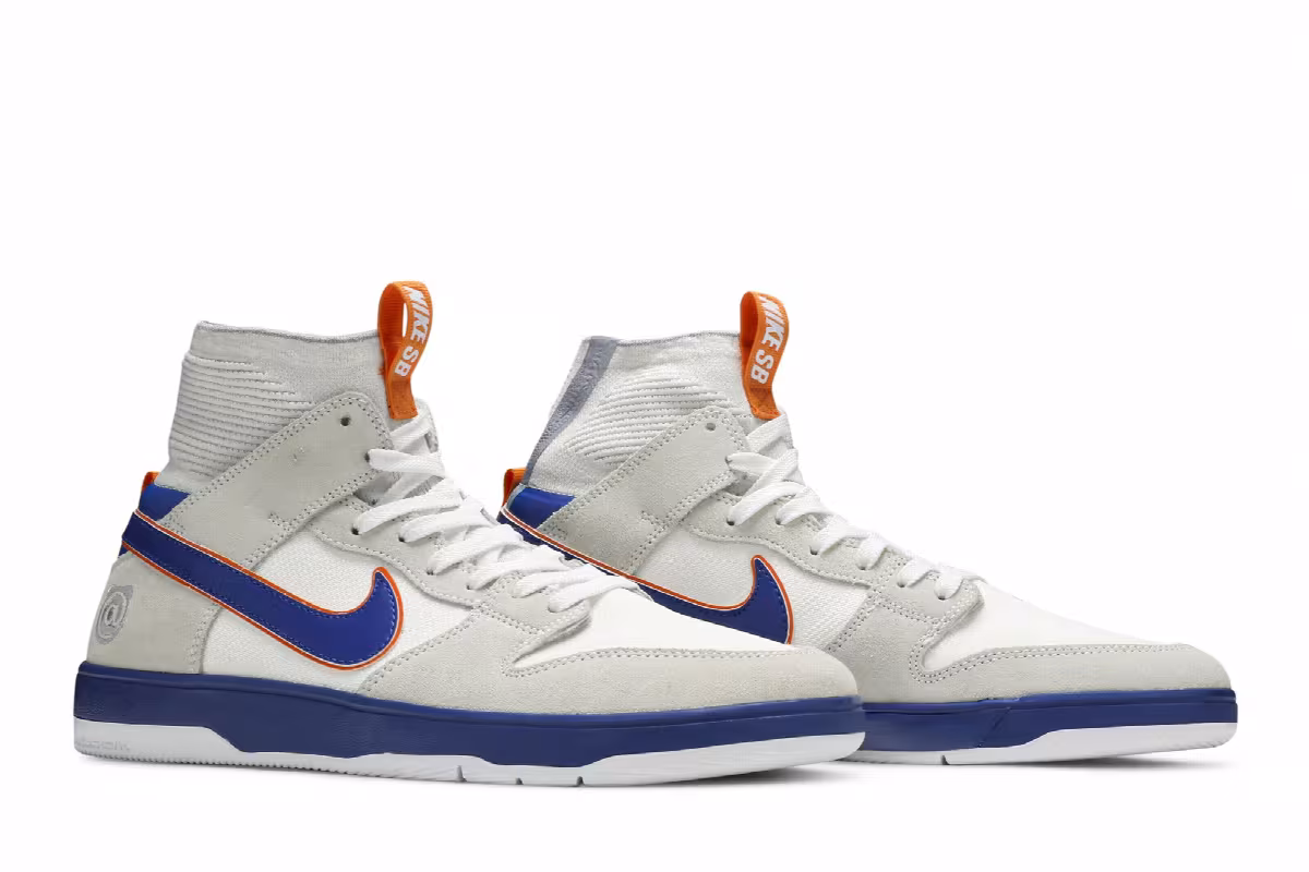 Medicom Toy x Nike Zoom Dunk Elite High SB Be@rbrick, view 9