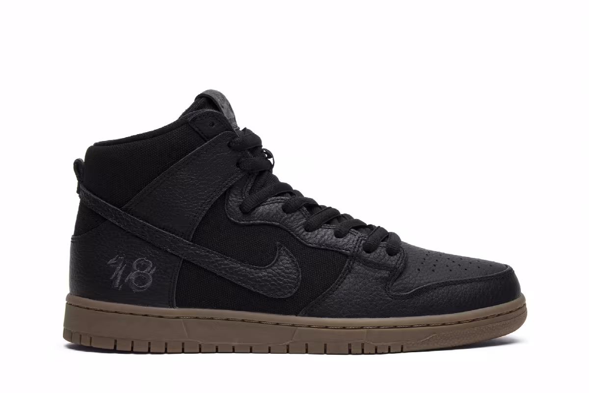 AntiHero x Nike SB Zoom Dunk High Pro Antihero, view 2