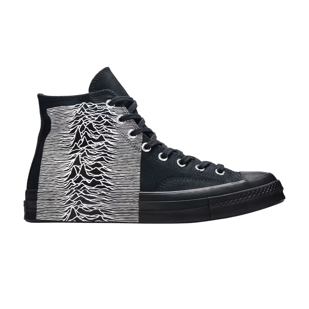 Joy Division x Pleasures x Converse Chuck 70 High Black White
