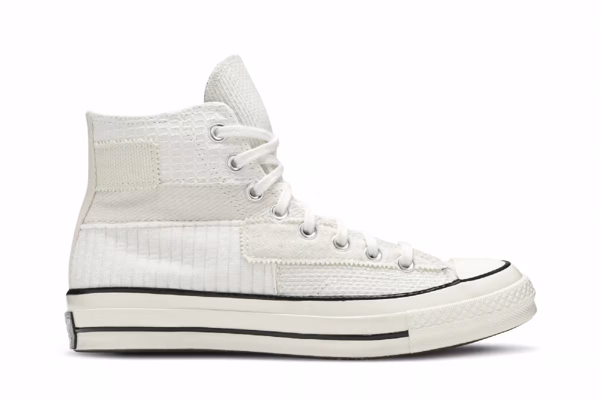 Converse Chuck 70 Hi Mono Patchwork - Antique Whi, view 2