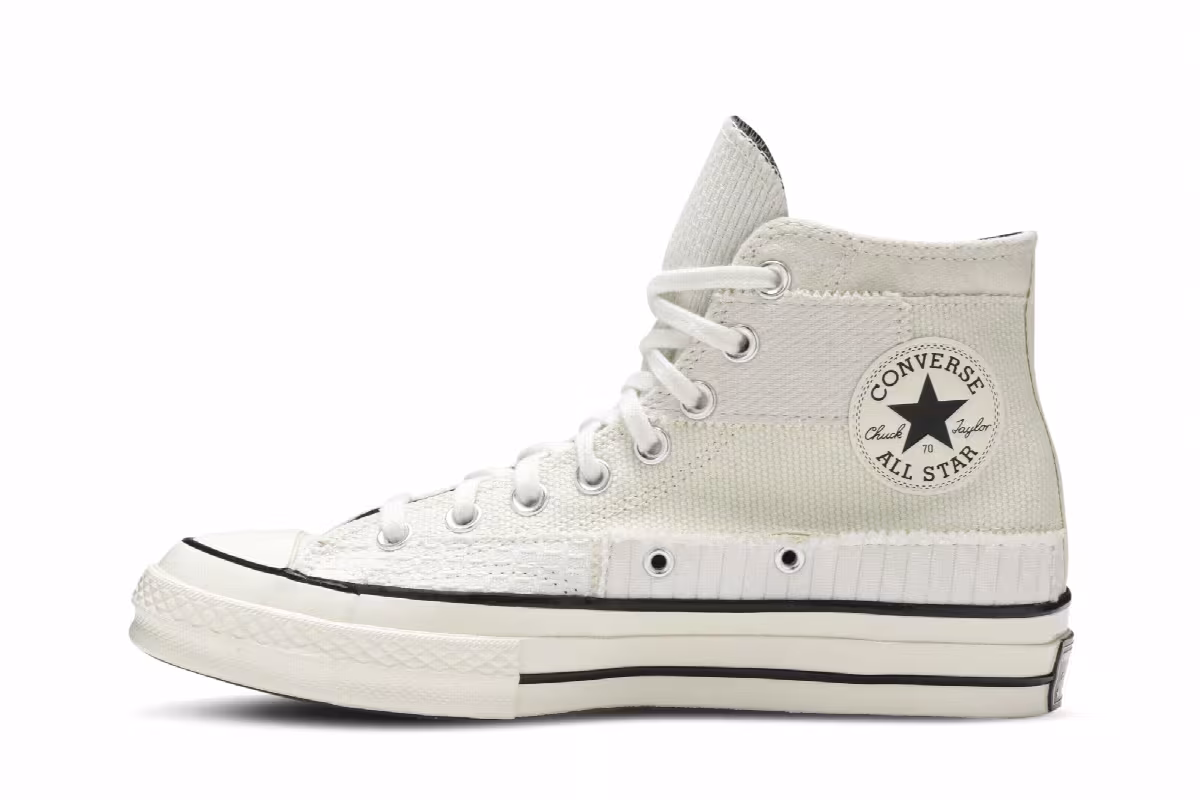 Converse Chuck 70 Hi Mono Patchwork - Antique Whi, view 4