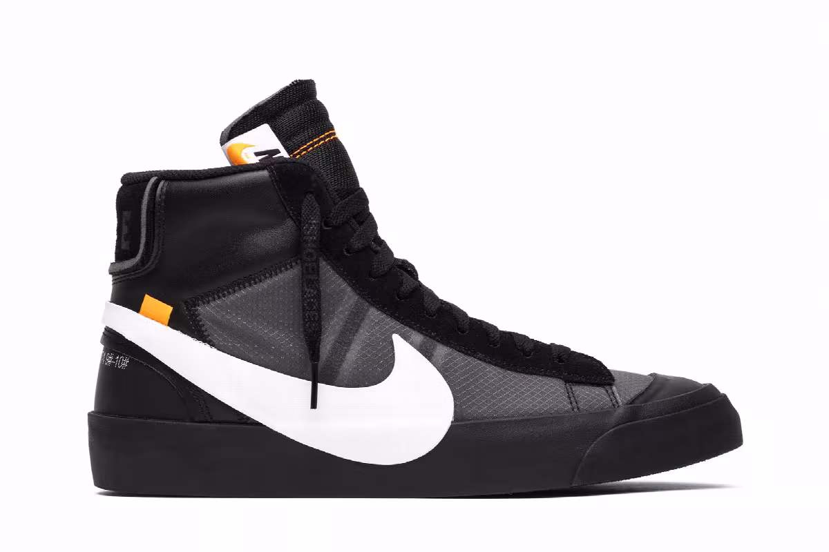 Off-White x Nike Blazer Mid 'Grim Reapers', view 2