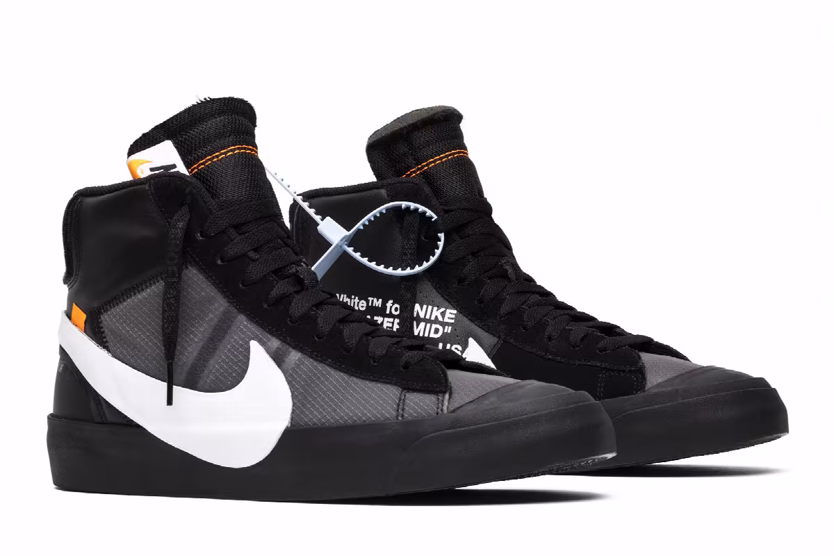 Off-White x Nike Blazer Mid 'Grim Reapers', view 9