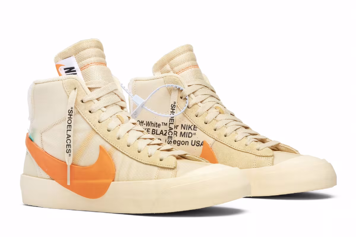 Off-White x Nike Blazer Mid All Hallows Eve, view 9