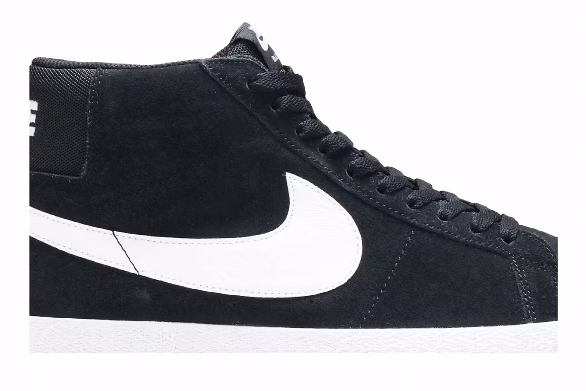 Nike Zoom Blazer Mid SB Black, view 3