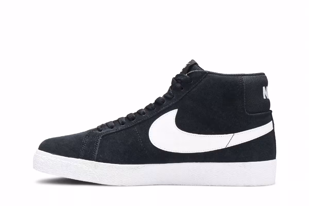 Nike Zoom Blazer Mid SB Black, view 4