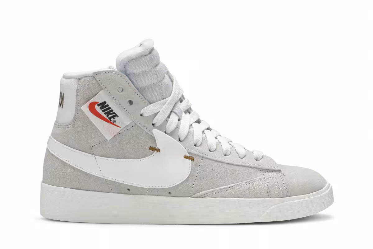 Nike Women's Blazer Mid Rebel XX Off-White, view 2