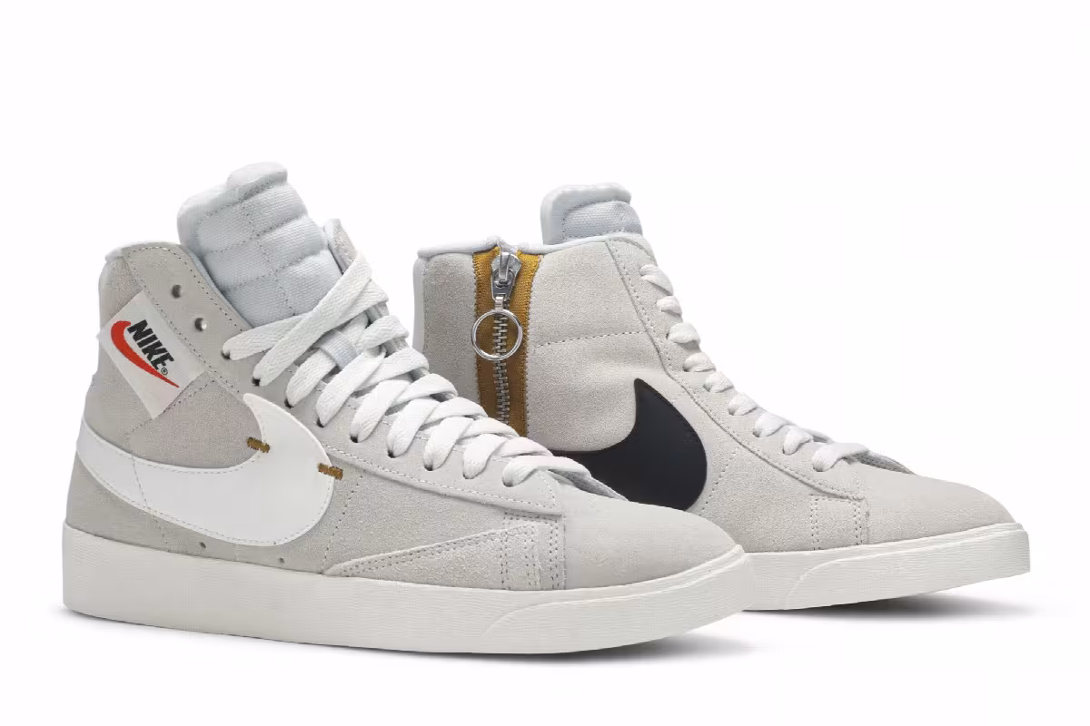 Nike Women's Blazer Mid Rebel XX Off-White, view 9
