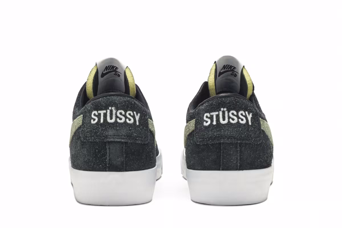 Stussy x Nike Blazer Low SB Palm Green, view 7