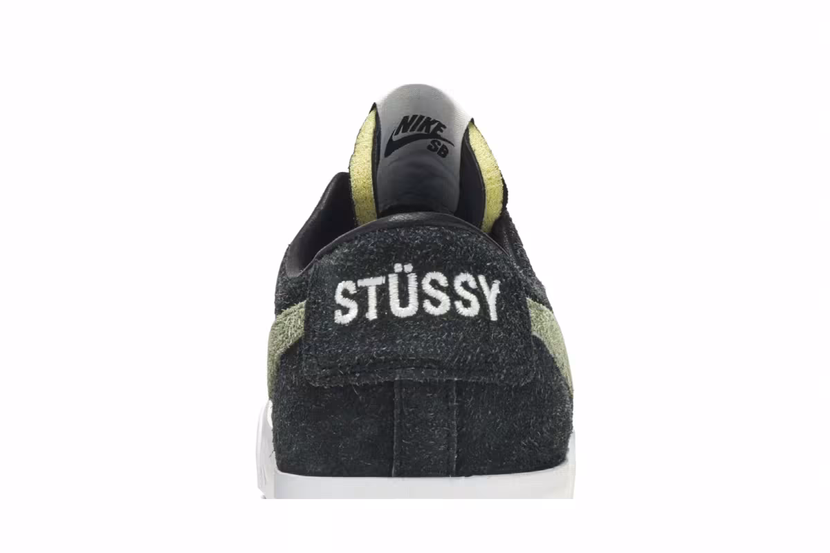Stussy x Nike Blazer Low SB Palm Green, view 8