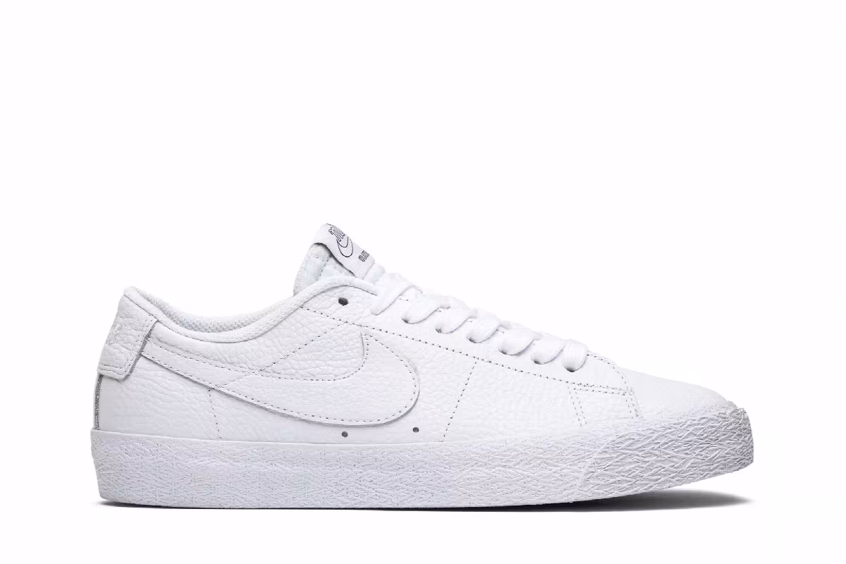 NBA x Nike Blazer Low SB White, view 2