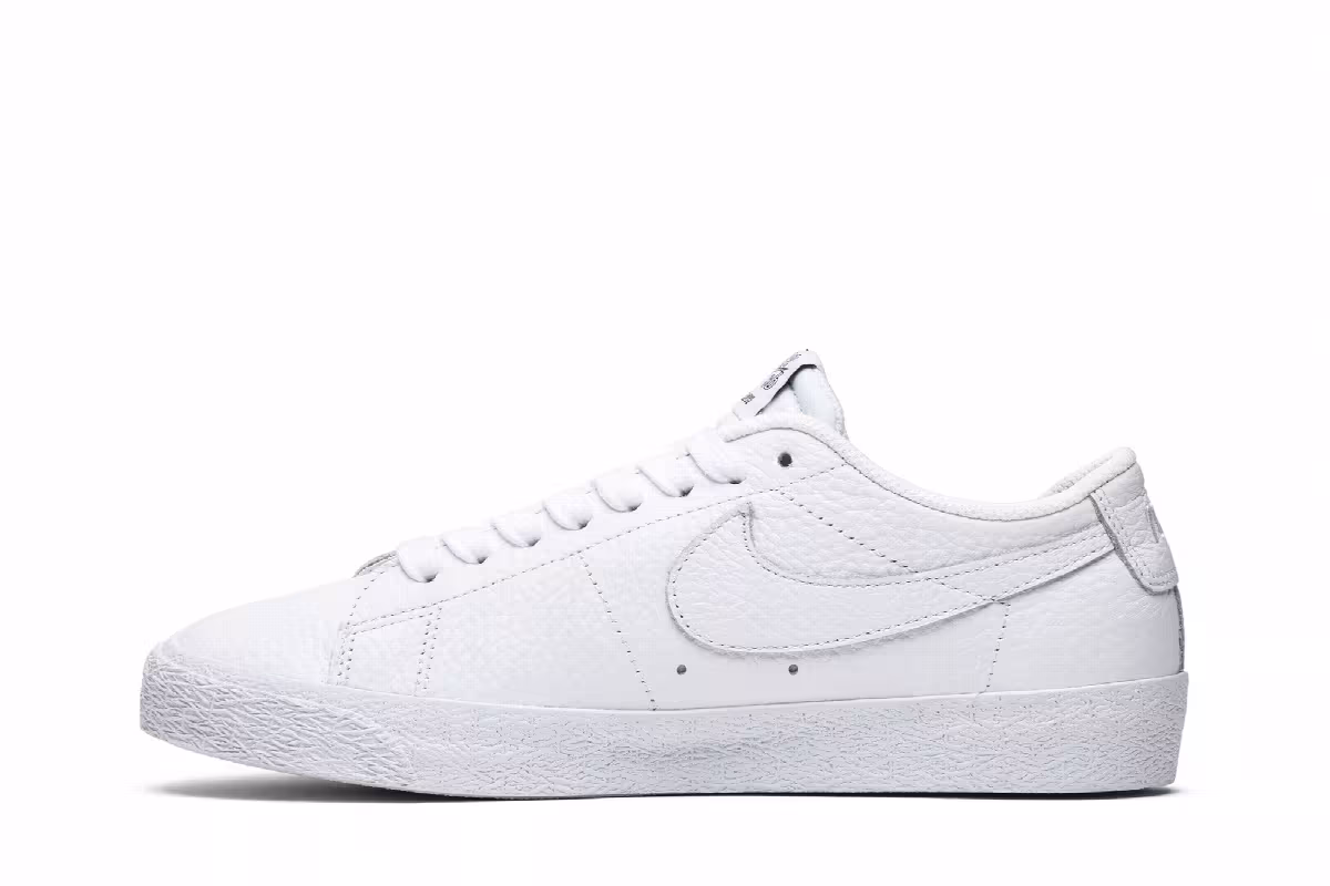 NBA x Nike Blazer Low SB White, view 4