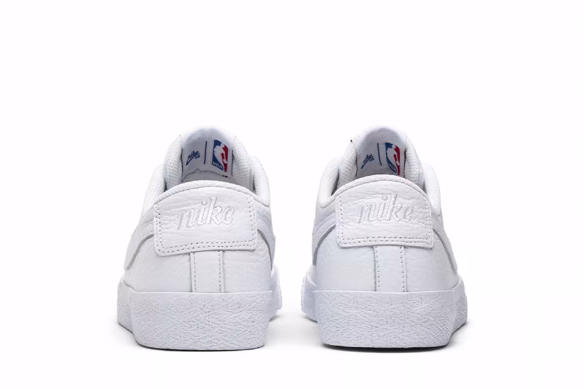 NBA x Nike Blazer Low SB White, view 7