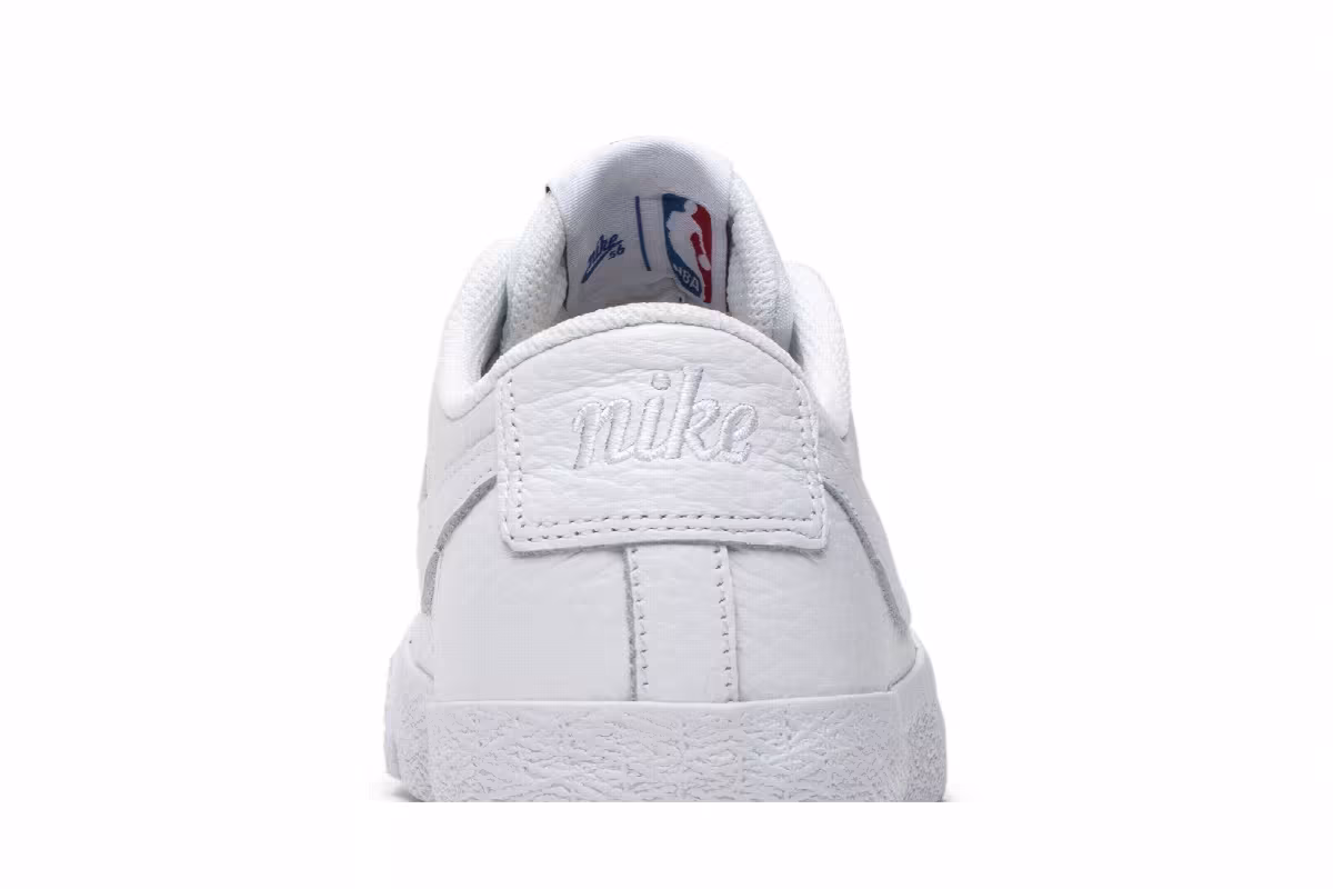 NBA x Nike Blazer Low SB White, view 8
