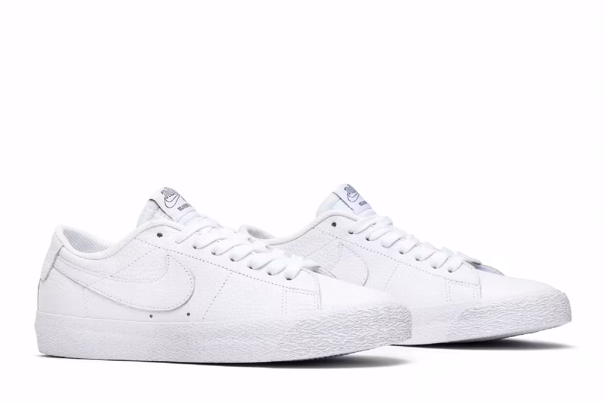 NBA x Nike Blazer Low SB White, view 9