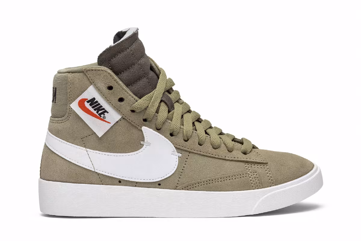 Nike Women's Blazer Mid Rebel XX Neutral Olive, view 2