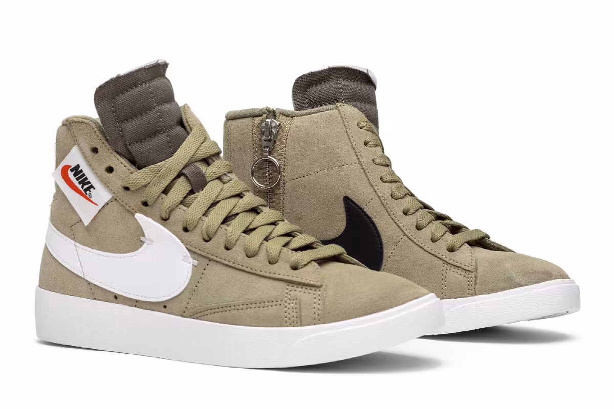 Nike Women's Blazer Mid Rebel XX Neutral Olive, view 9