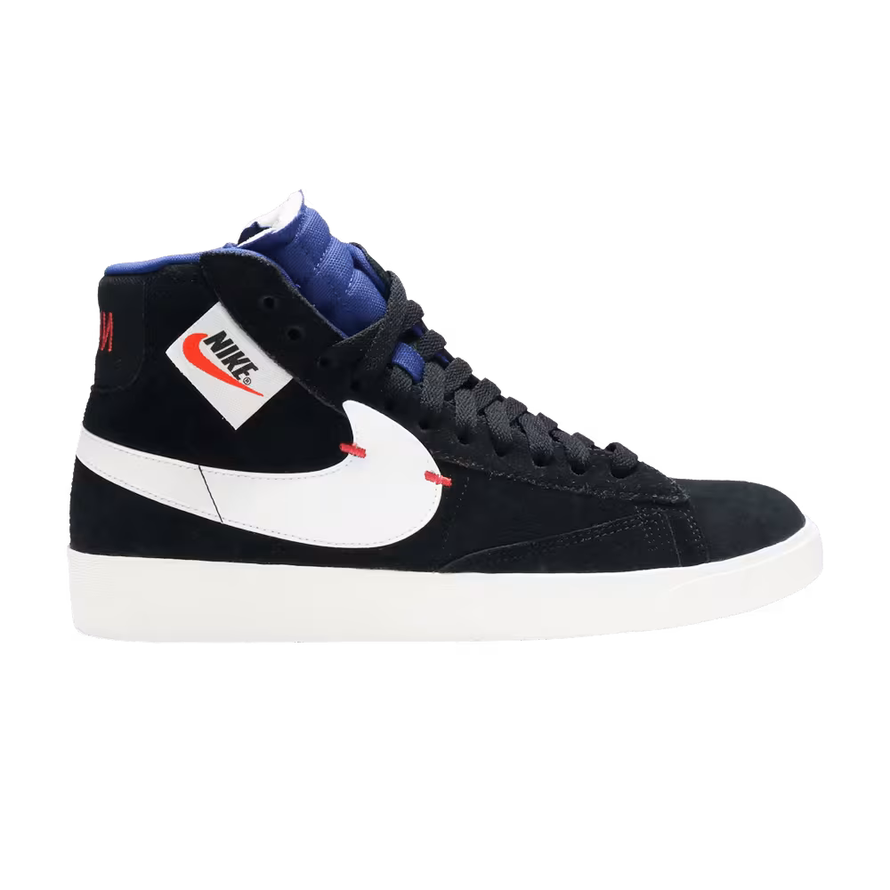 Nike Women's Blazer Mid Rebel XX Black Royal Blue