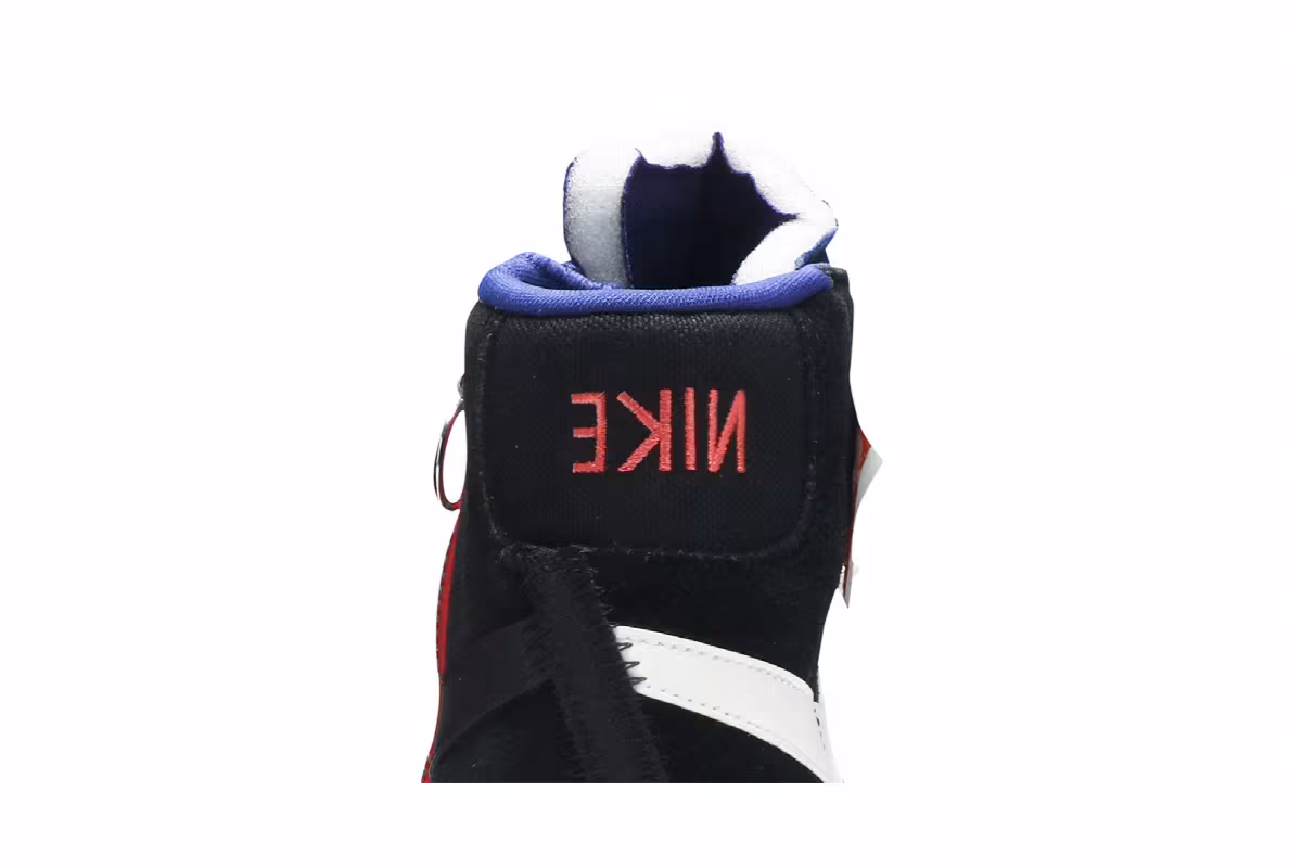 Nike Women's Blazer Mid Rebel XX Black Royal Blue, view 8