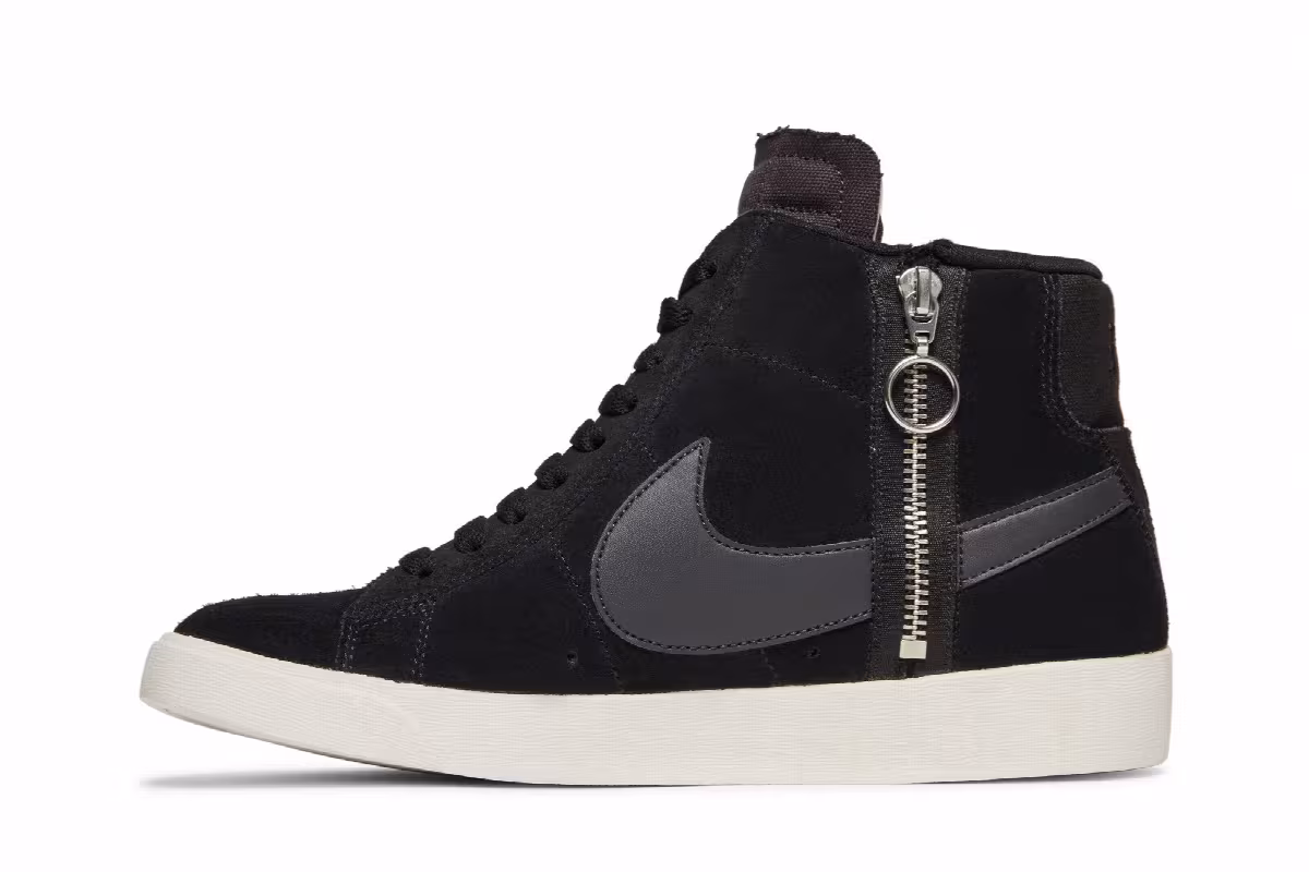 Nike Women's Blazer Mid Rebel XX Black, view 4