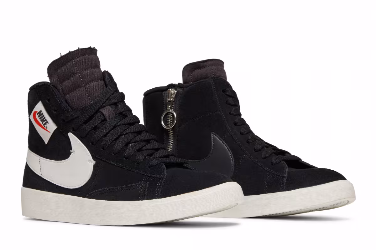 Nike Women's Blazer Mid Rebel XX Black, view 9