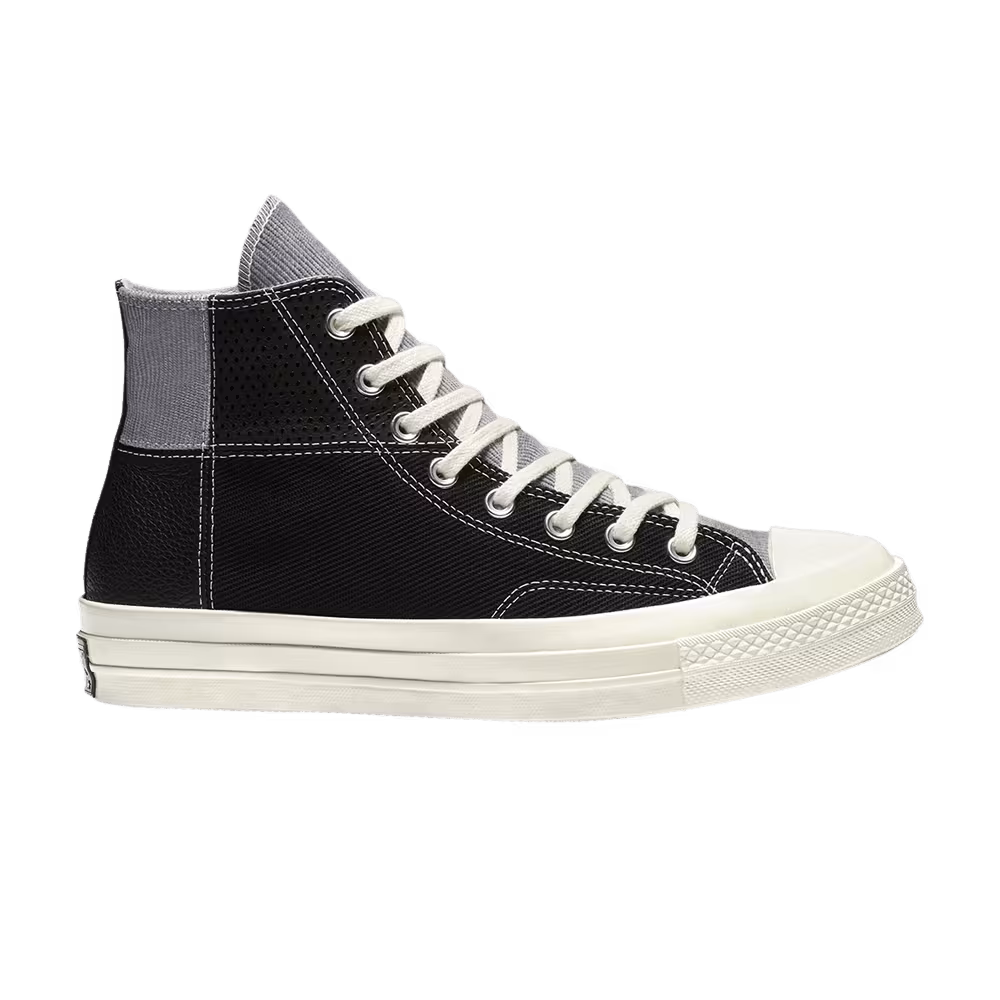 Converse Chuck 70 Mixed Material Hi Black Egret
