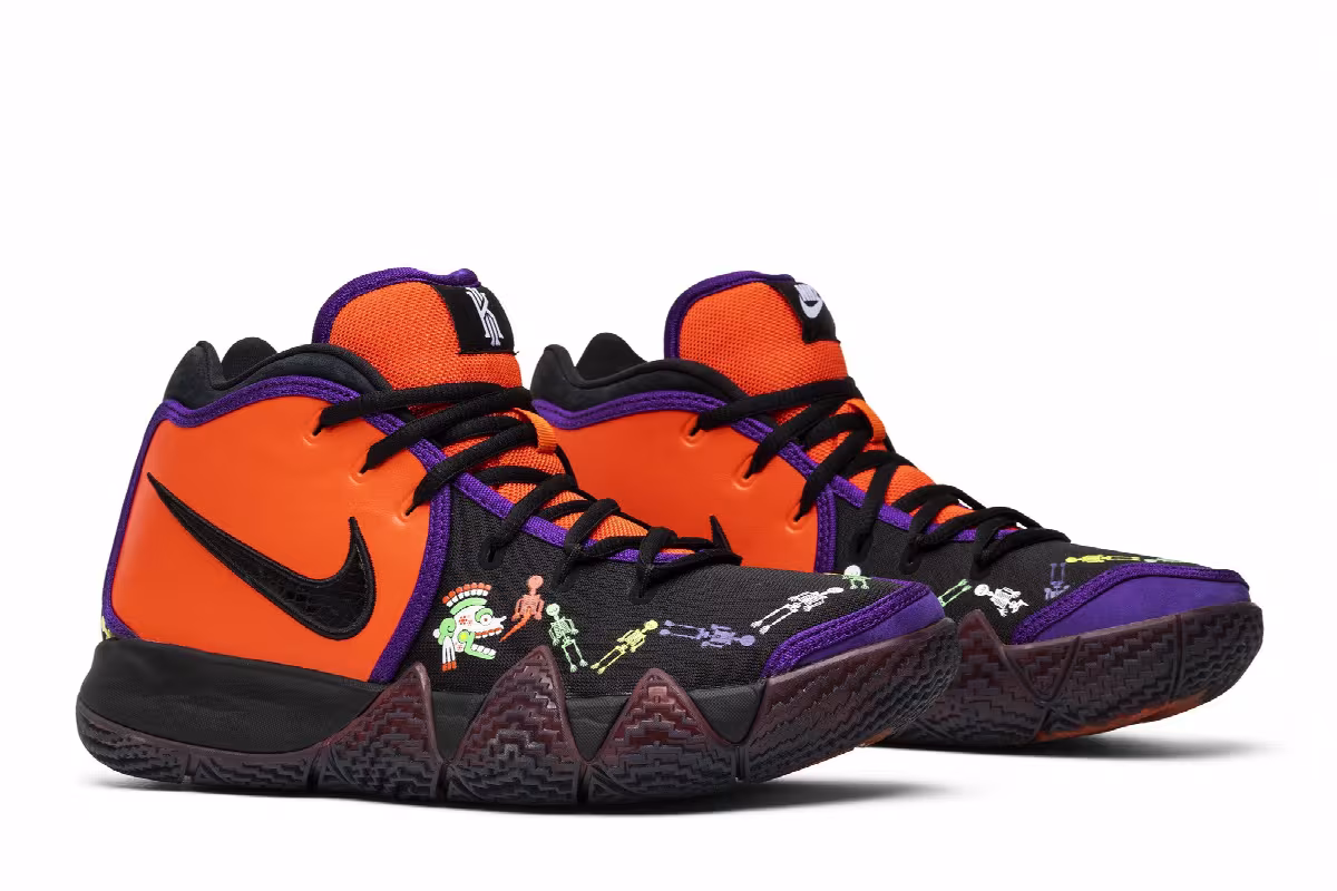 Nike Kyrie 4 PE Day of the Dead, view 9