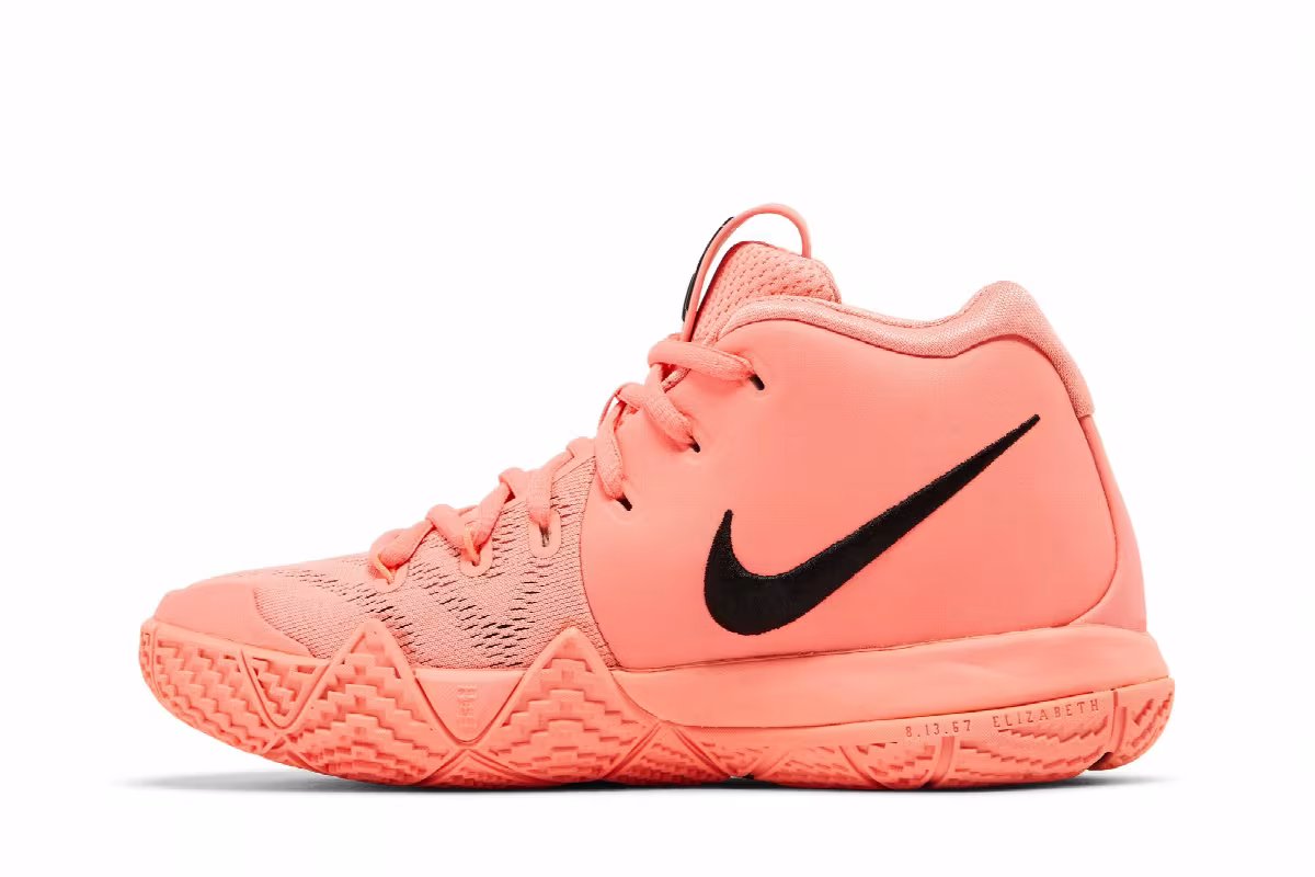 Nike Kyrie 4 GS Atomic Pink, view 4