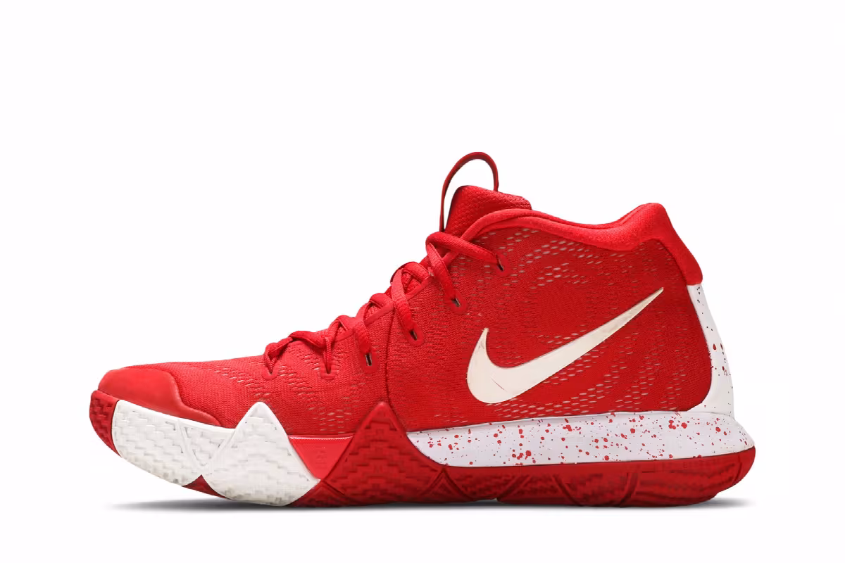 Nike Kyrie 4 University Red, view 4