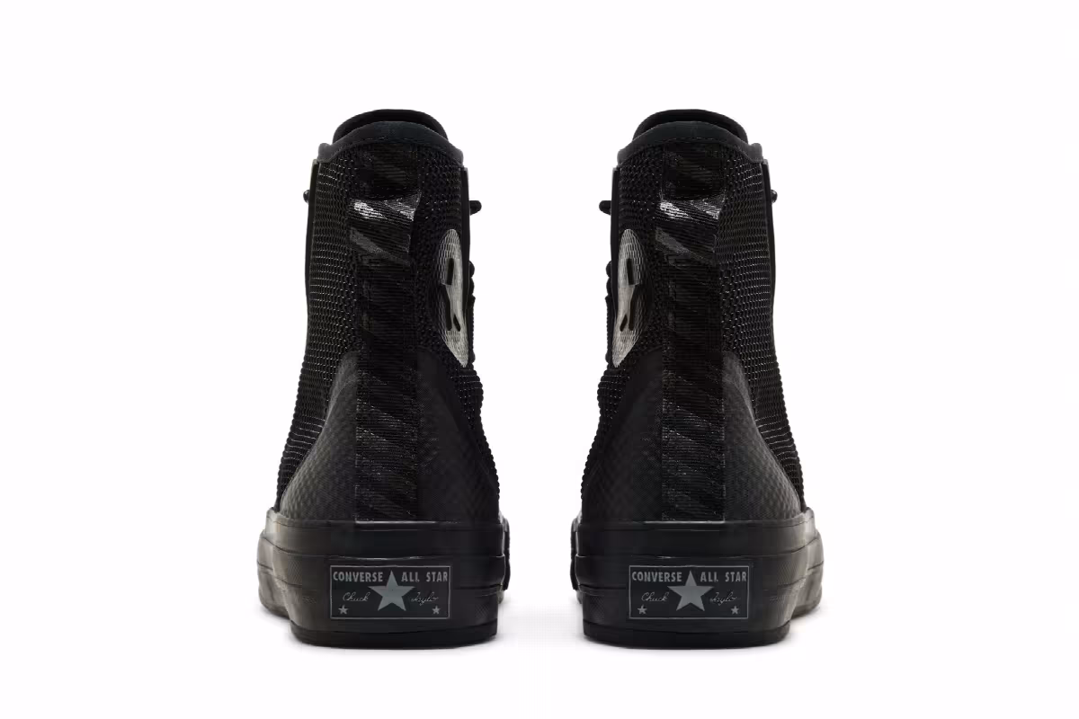 Converse Chuck 70 Tech Hiker High Triple Black, view 7